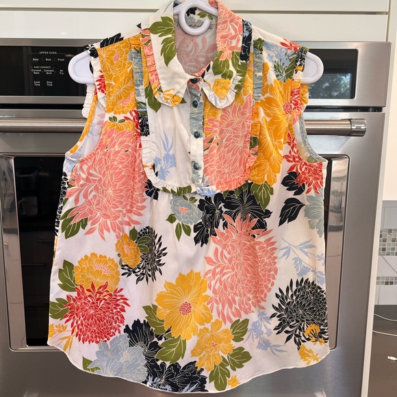 Two Midinette sleeveless blouses. Made in Milan. - Picture 3 of 11